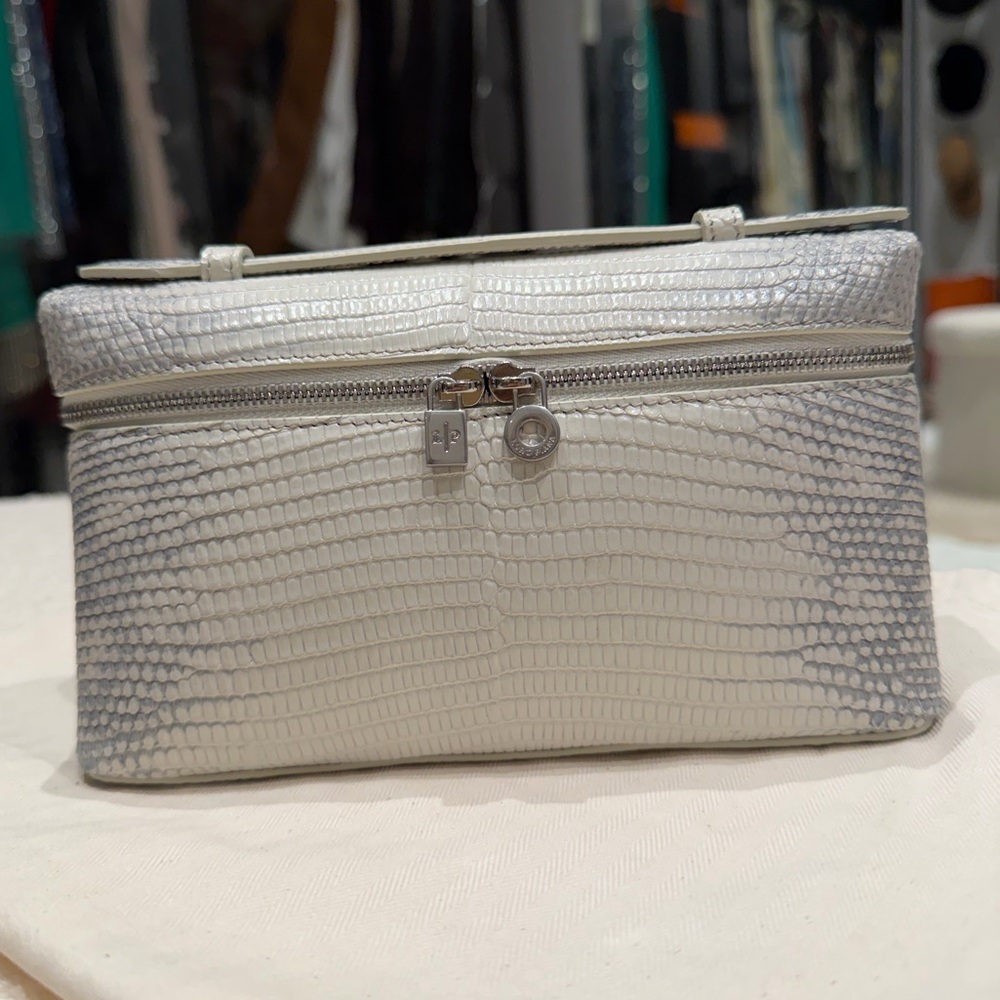 Loro Piana Himalayan Lizzard L19 Extra Pocket Bag